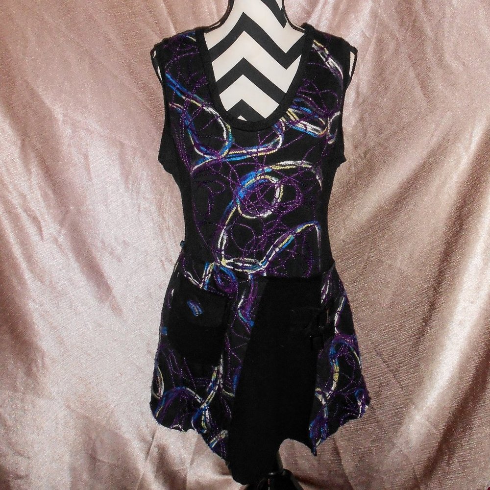 SOLD!! Papillon Vancouver LA Awesome Mini Dress / Tunic
